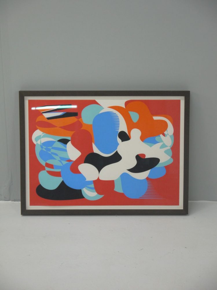 Jaime Gili – Five Colour Screen Print ‘Lake 9’