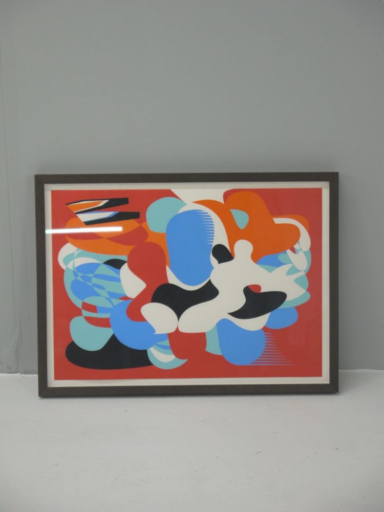 Jaime Gili – Five Colour Screen Print ‘Lake 9’