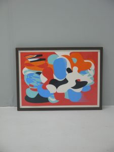 Jaime Gili – Five Colour Screen Print ‘Lake 9’