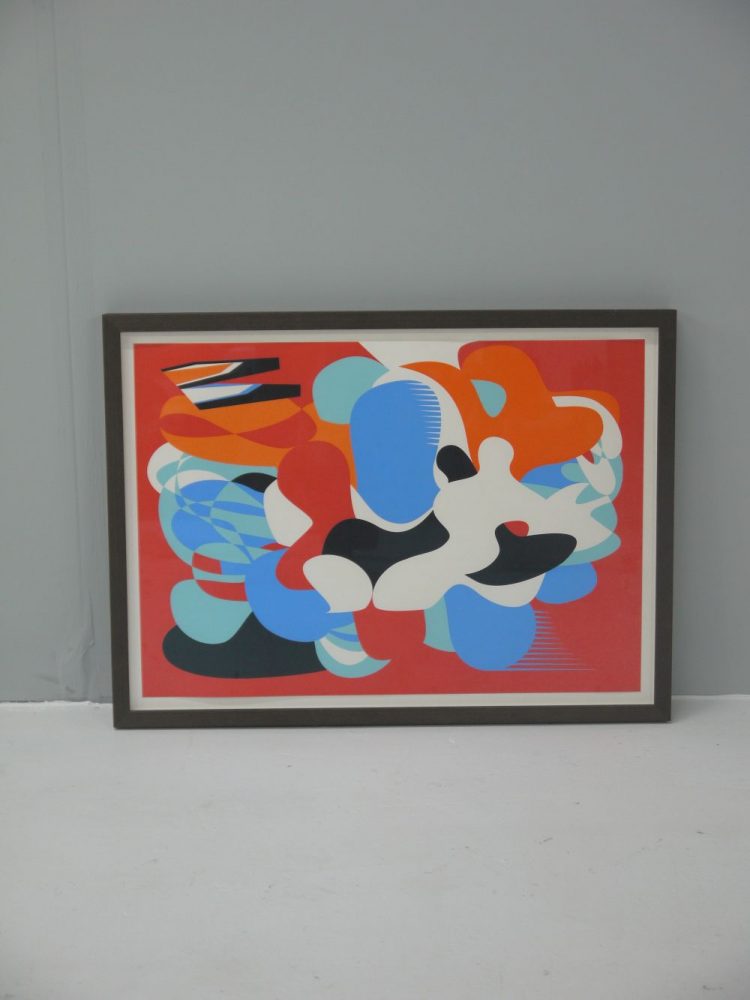 Jaime Gili – Five Colour Screen Print ‘Lake 9’