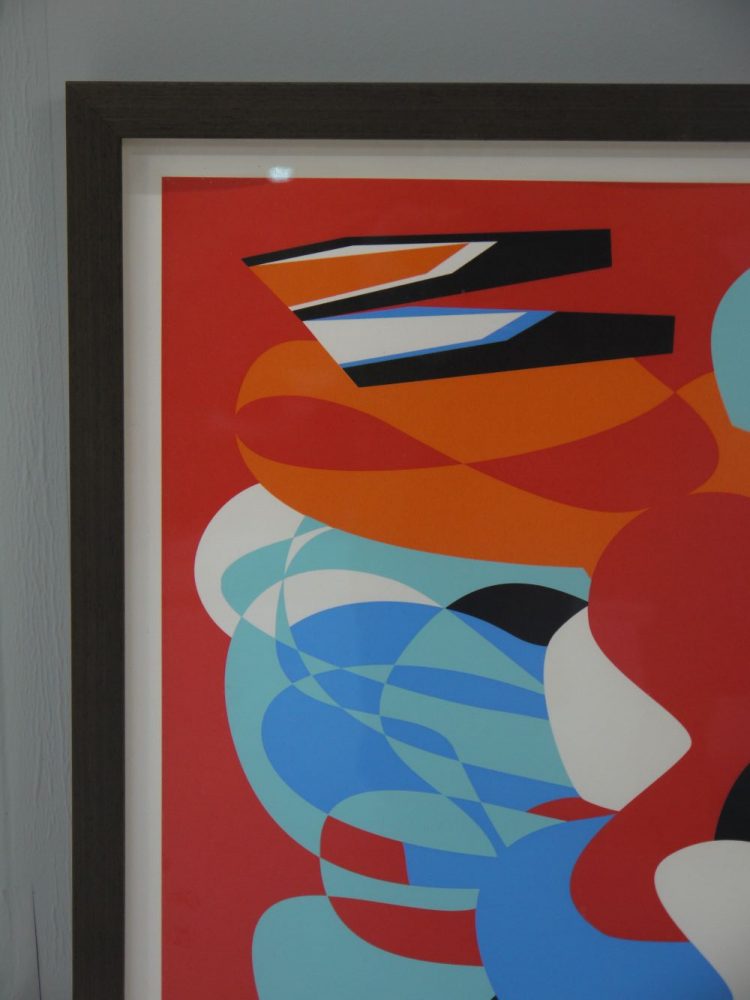 Jaime Gili – Five Colour Screen Print ‘Lake 9’