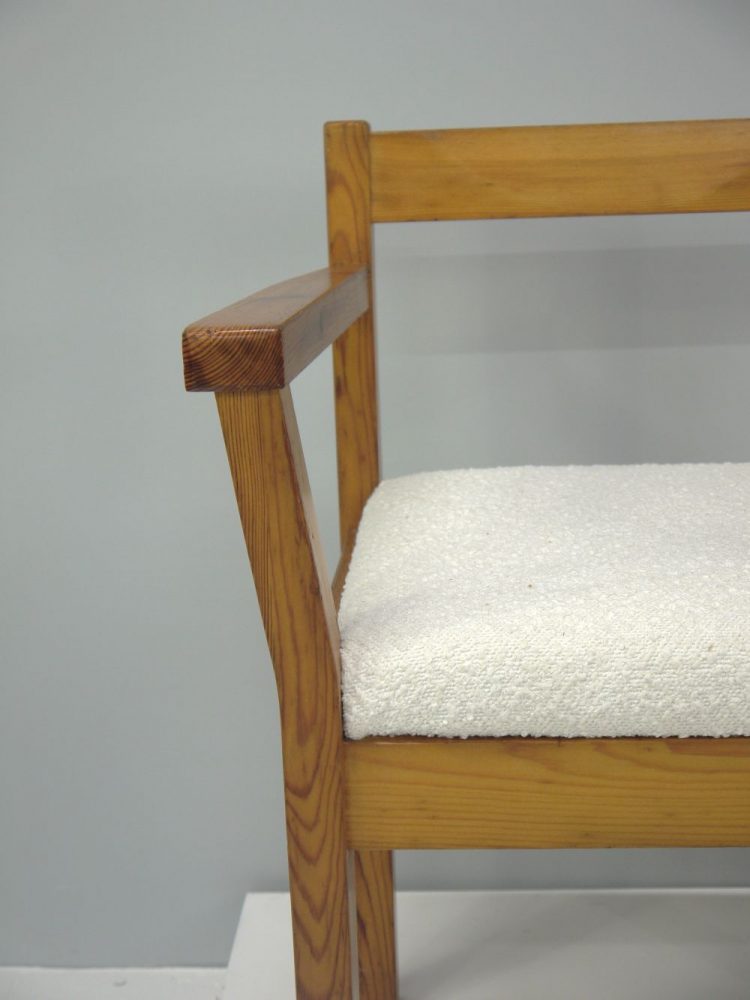 Swedish – Pair of Pine Armchairs