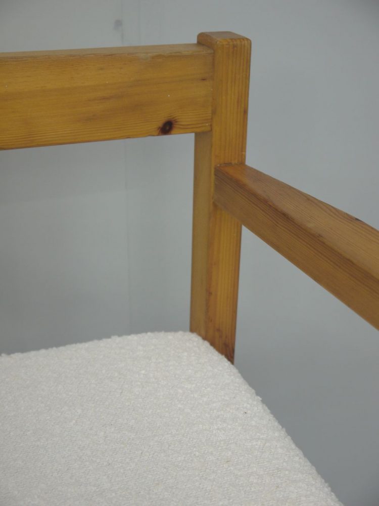 Swedish – Pair of Pine Armchairs