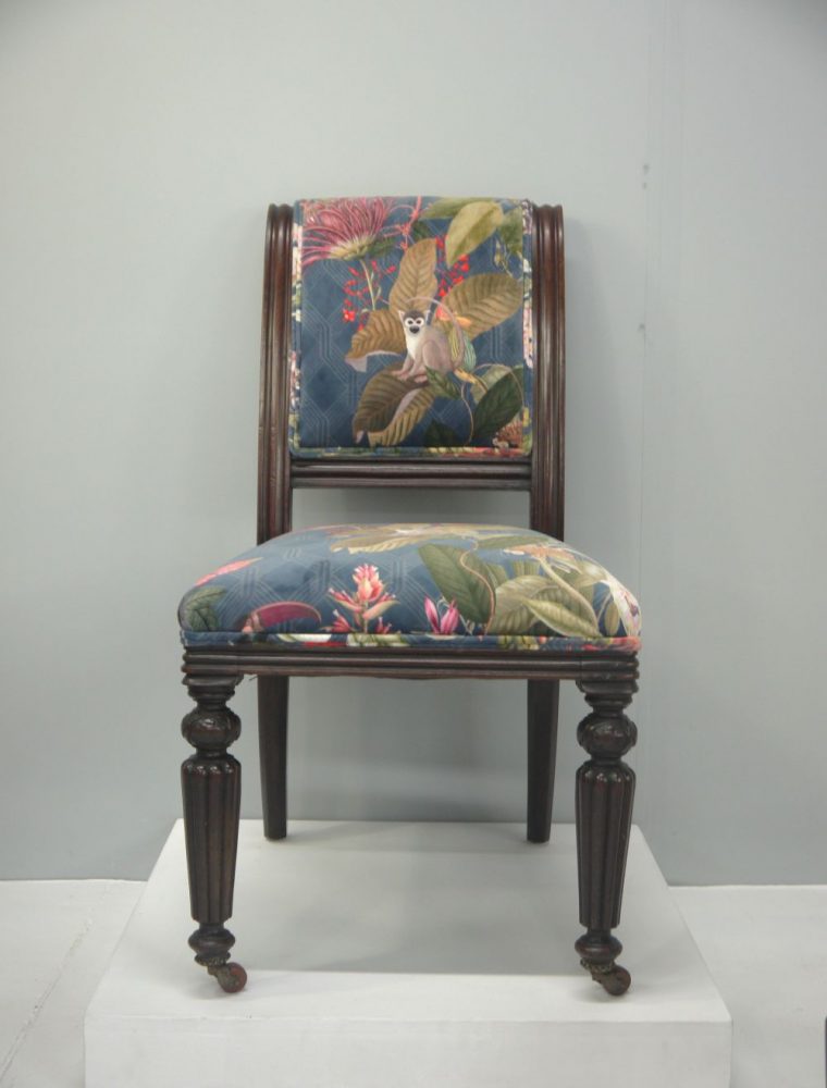 Victorian Gothic – Set of Four Dining Chairs