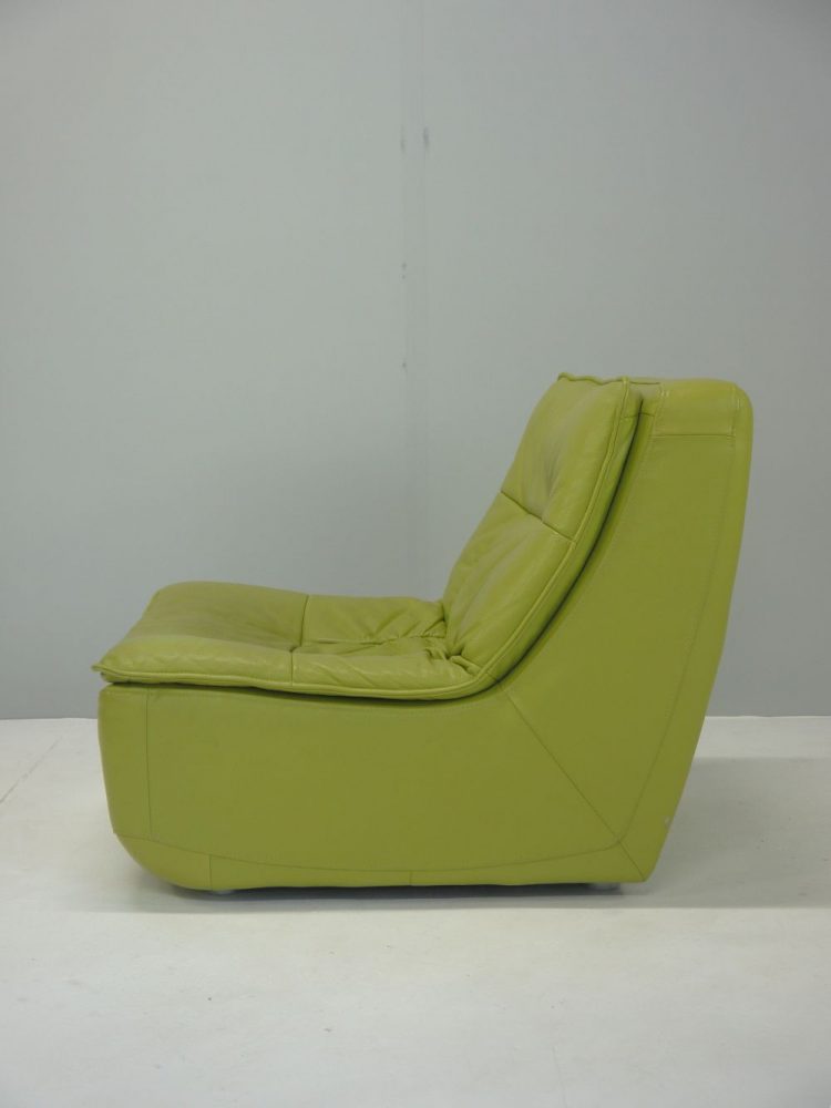 Desede – Leather Modular Chair and Ottoman Set