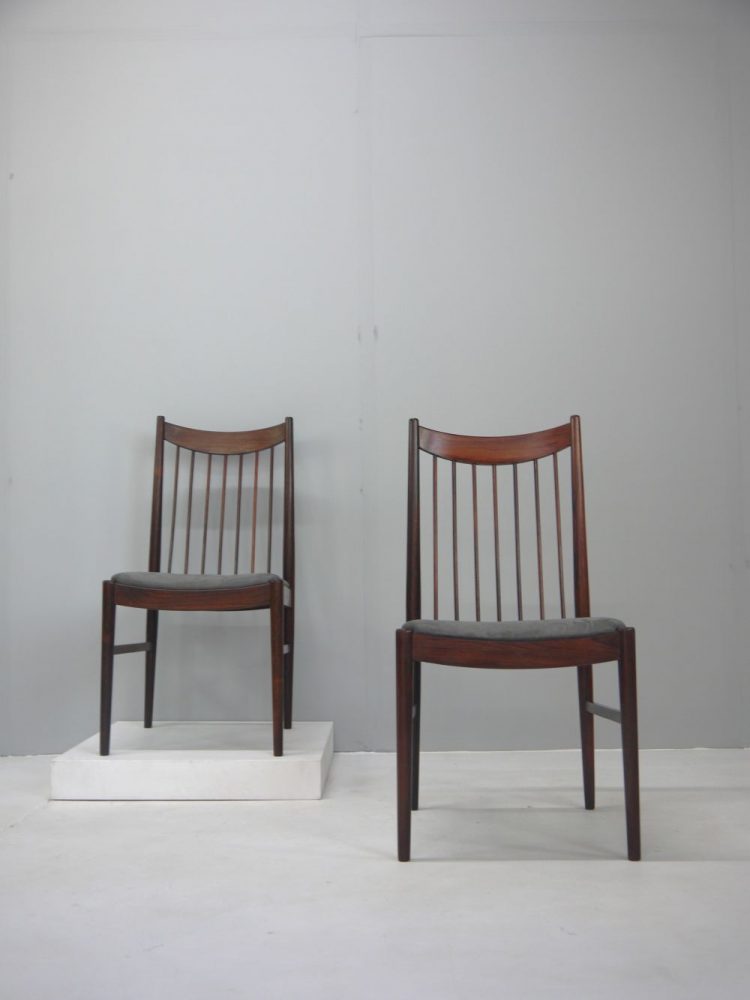 Arne Vodder – Model 442 Rosewood Chairs for Sibast Denmark