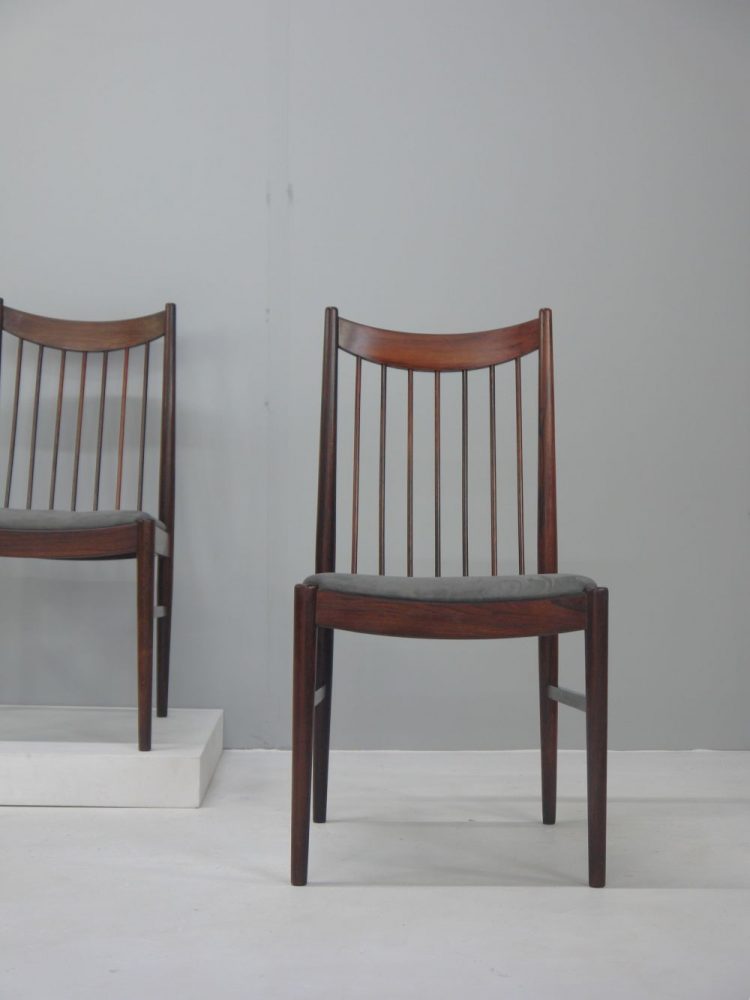 Arne Vodder – Model 442 Rosewood Chairs for Sibast Denmark