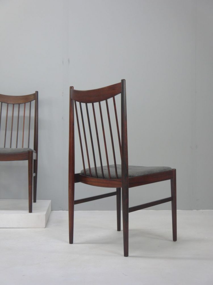 Arne Vodder – Model 442 Rosewood Chairs for Sibast Denmark