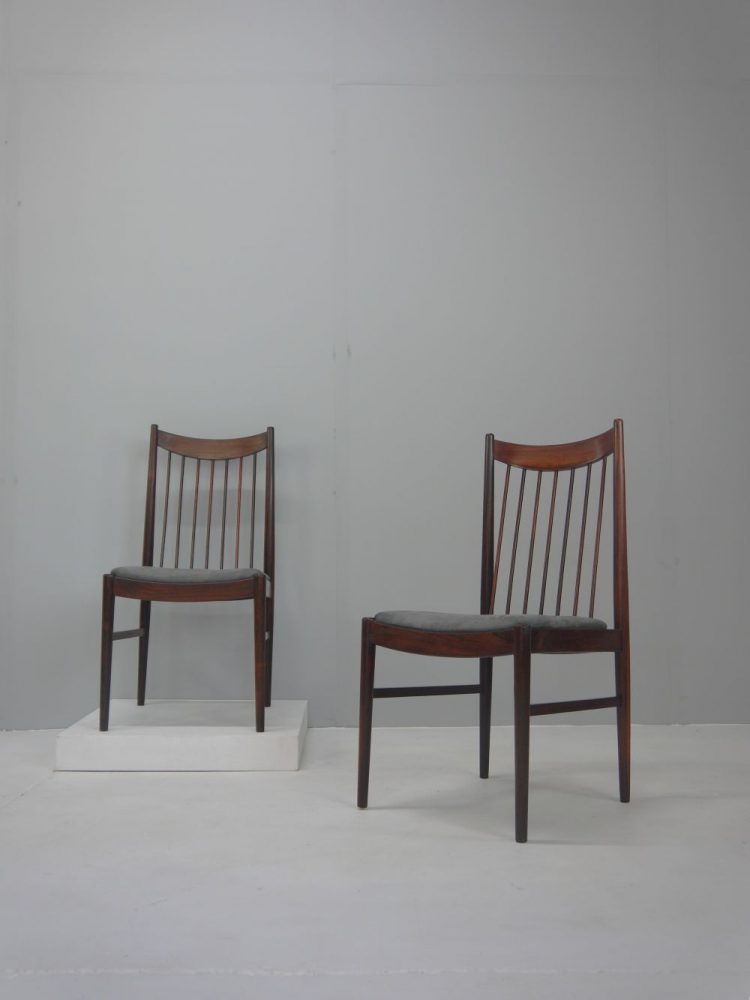 Arne Vodder – Model 442 Rosewood Chairs for Sibast Denmark