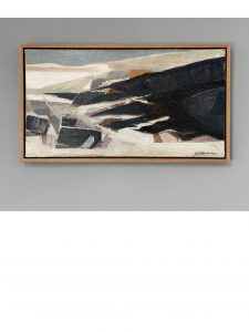 Gunnar Johnsson – Oil on Canvas ‘Coastal Landscape’