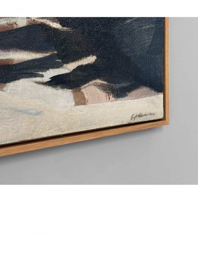 Gunnar Johnsson – Oil on Canvas ‘Coastal Landscape’