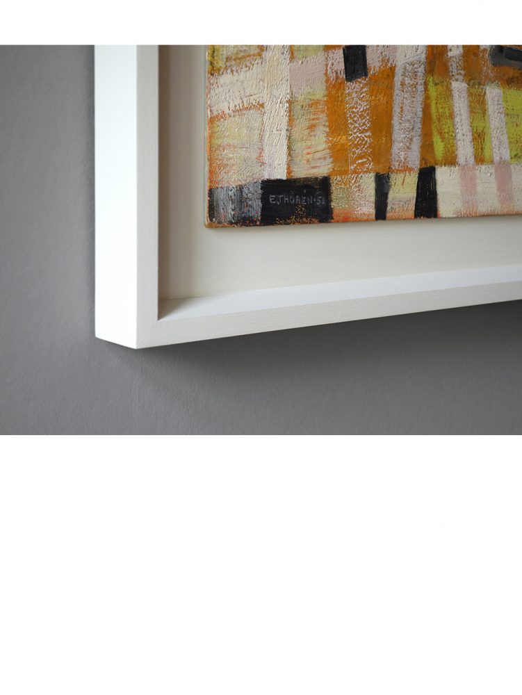 Esaias Thoren – Composition with Orange and Yellow