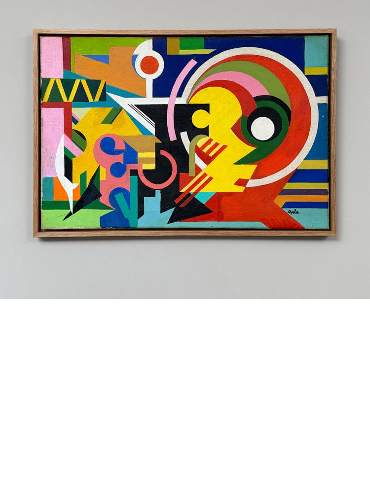 Rhythmic Composition – Oil on Canvas
