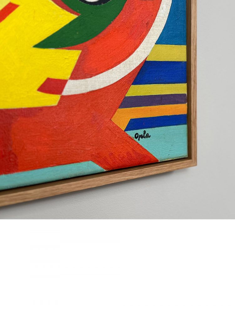 Rhythmic Composition – Oil on Canvas