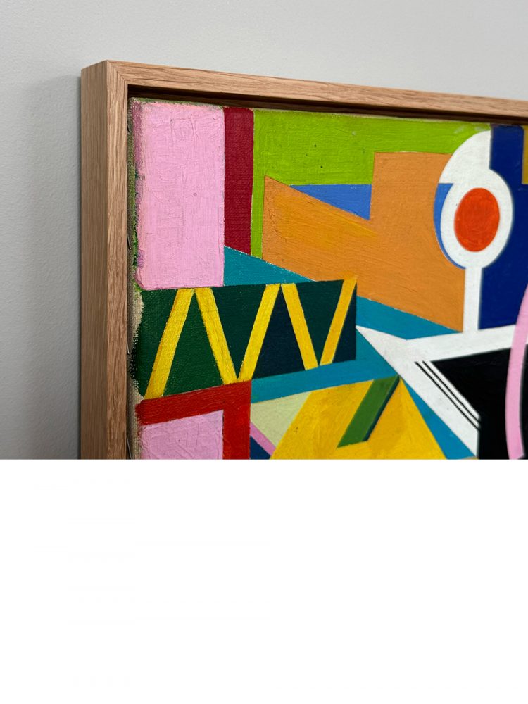 Rhythmic Composition – Oil on Canvas