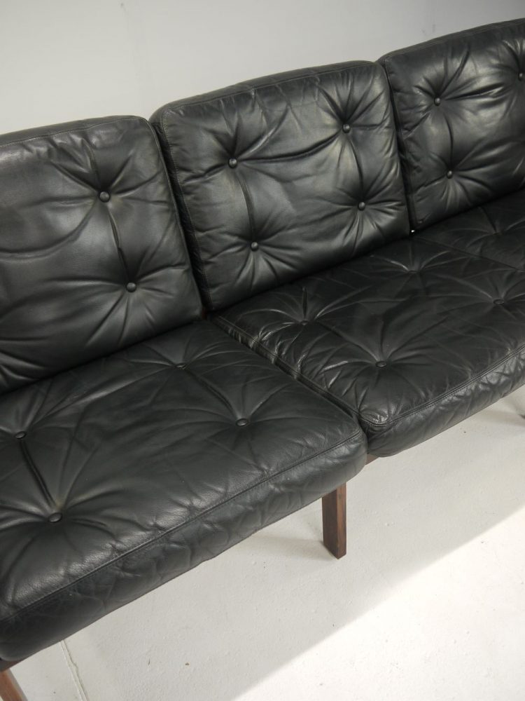 Illum Wikkelso – Danish Rosewood Three Seat Capella Sofa