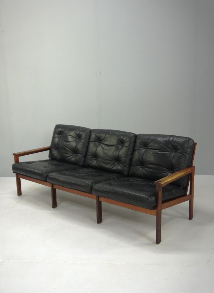 Illum Wikkelso – Danish Rosewood Three Seat Capella Sofa