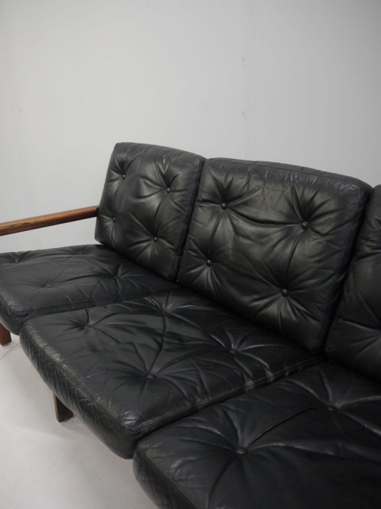 Illum Wikkelso – Danish Rosewood Three Seat Capella Sofa