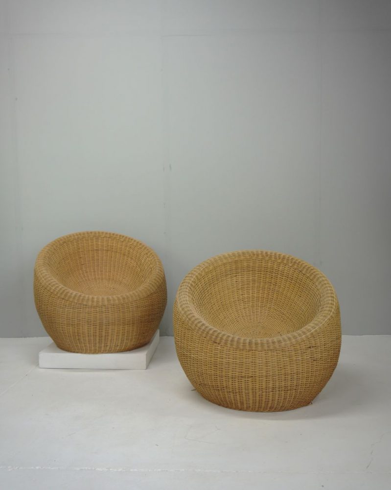 Isamu Kenmochi – Japanese Cane Pod Chair