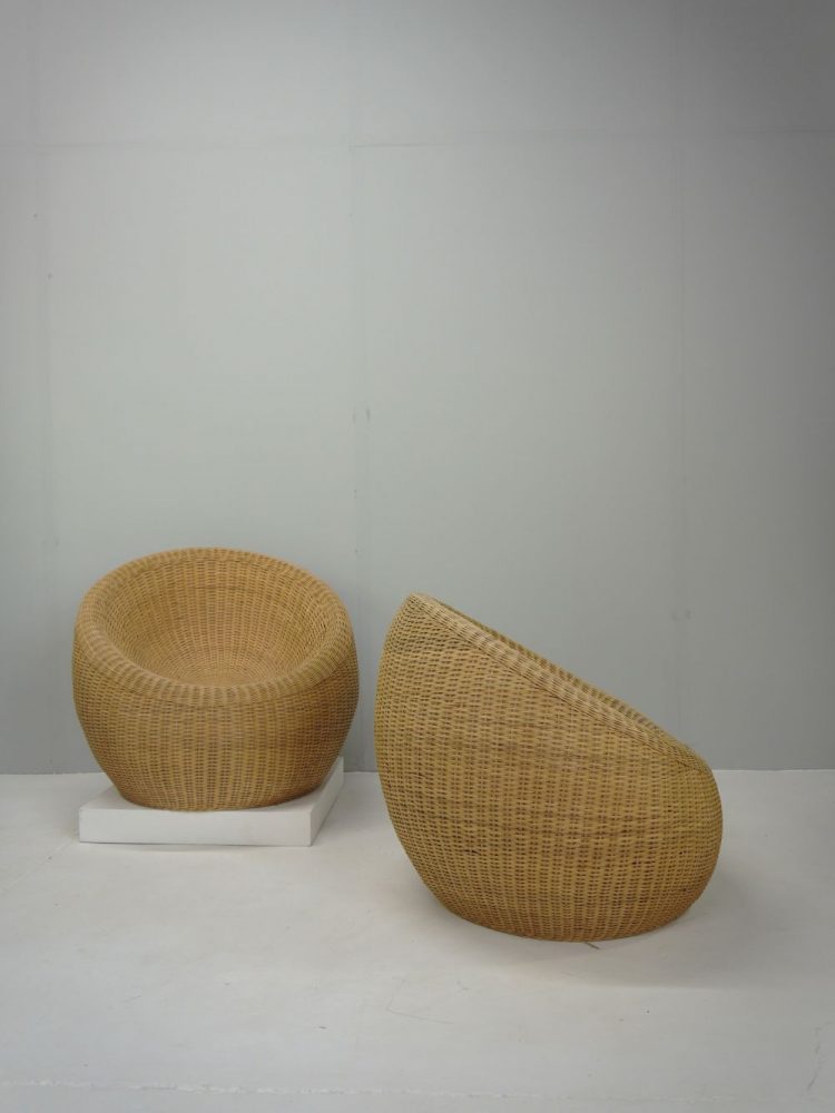 Isamu Kenmochi – Japanese Cane Pod Chair