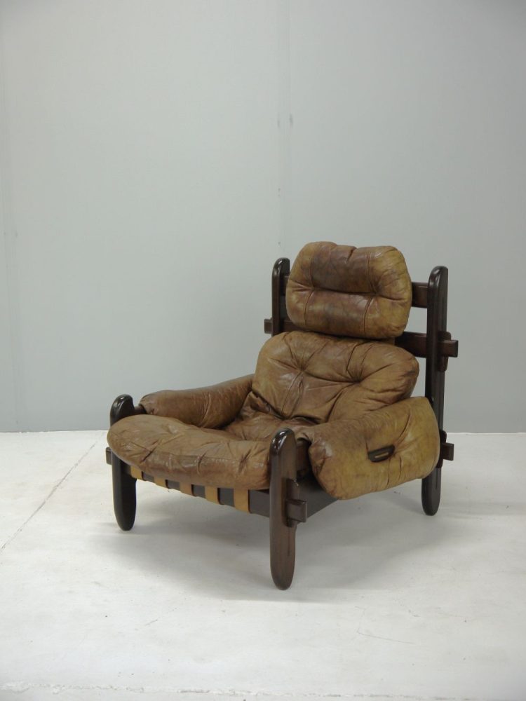 Jean Gillon – Brazilian Rosewood Lounge Chair for Probel