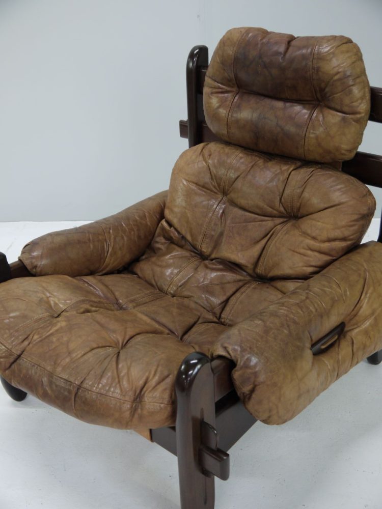 Jean Gillon – Brazilian Rosewood Lounge Chair for Probel