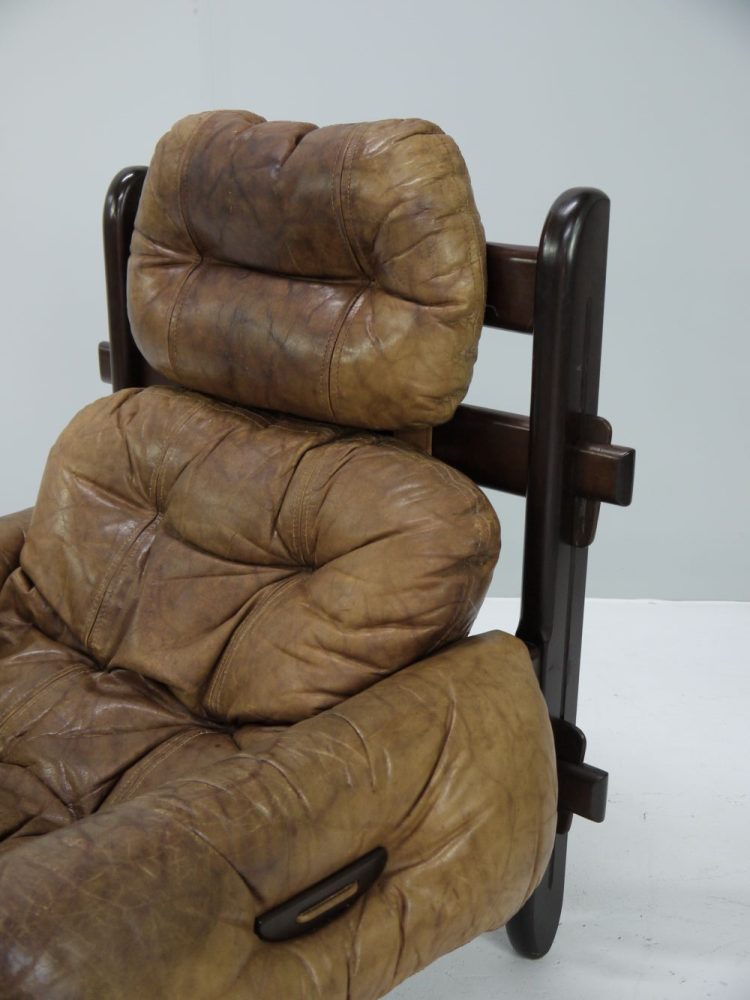 Jean Gillon – Brazilian Rosewood Lounge Chair for Probel