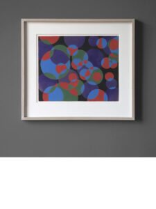 Curt Burstrom – Mixed Media ‘Untitled Composition’