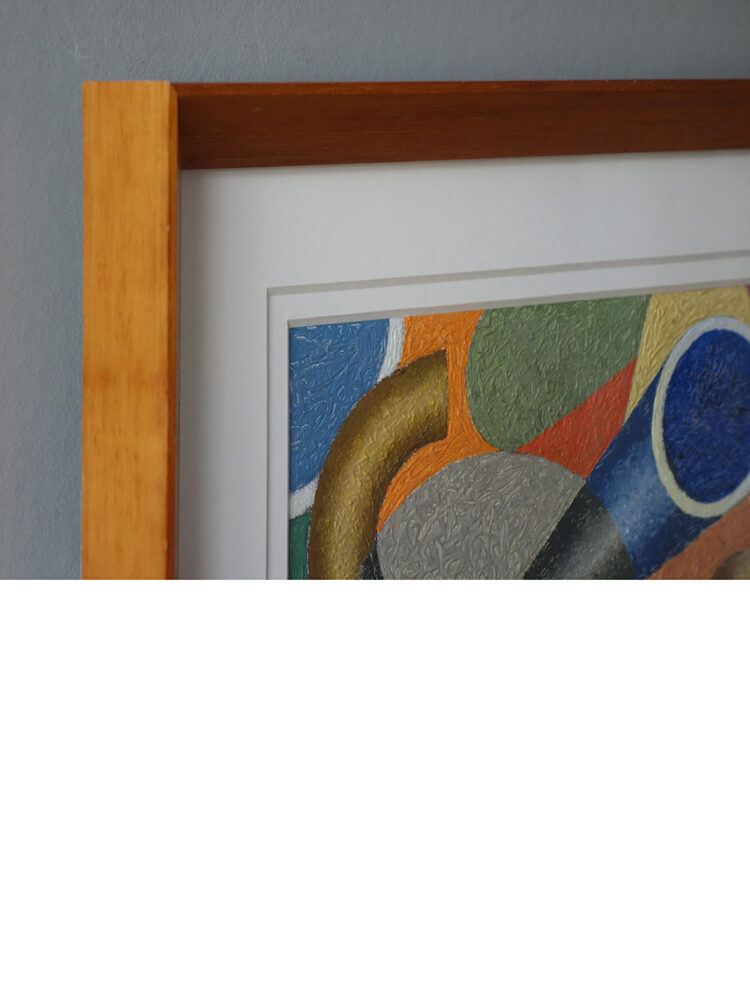 Martin Säflund – Oil on Card ‘Untitled Composition’