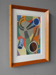 Martin Säflund – Oil on Card ‘Untitled Composition’